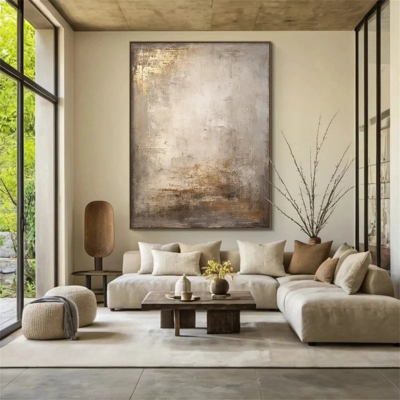 Ethereal Texture Abstract Oil Painting#AB0519059