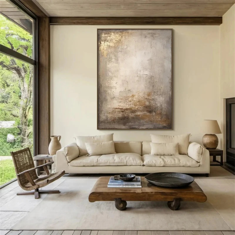 Ethereal Texture Abstract Oil Painting#AB0519059