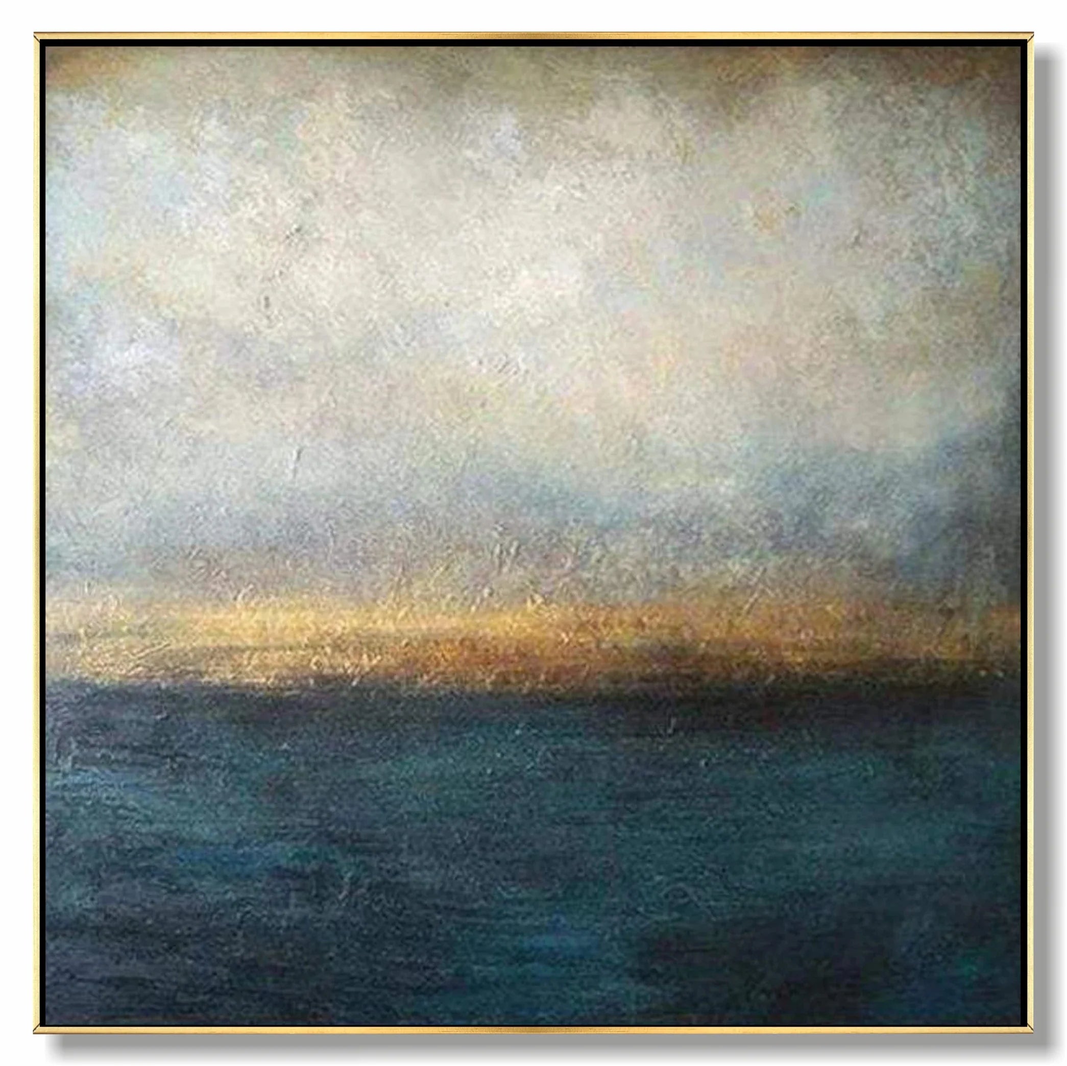 Abstract Ocean Waterscape Canvas Art