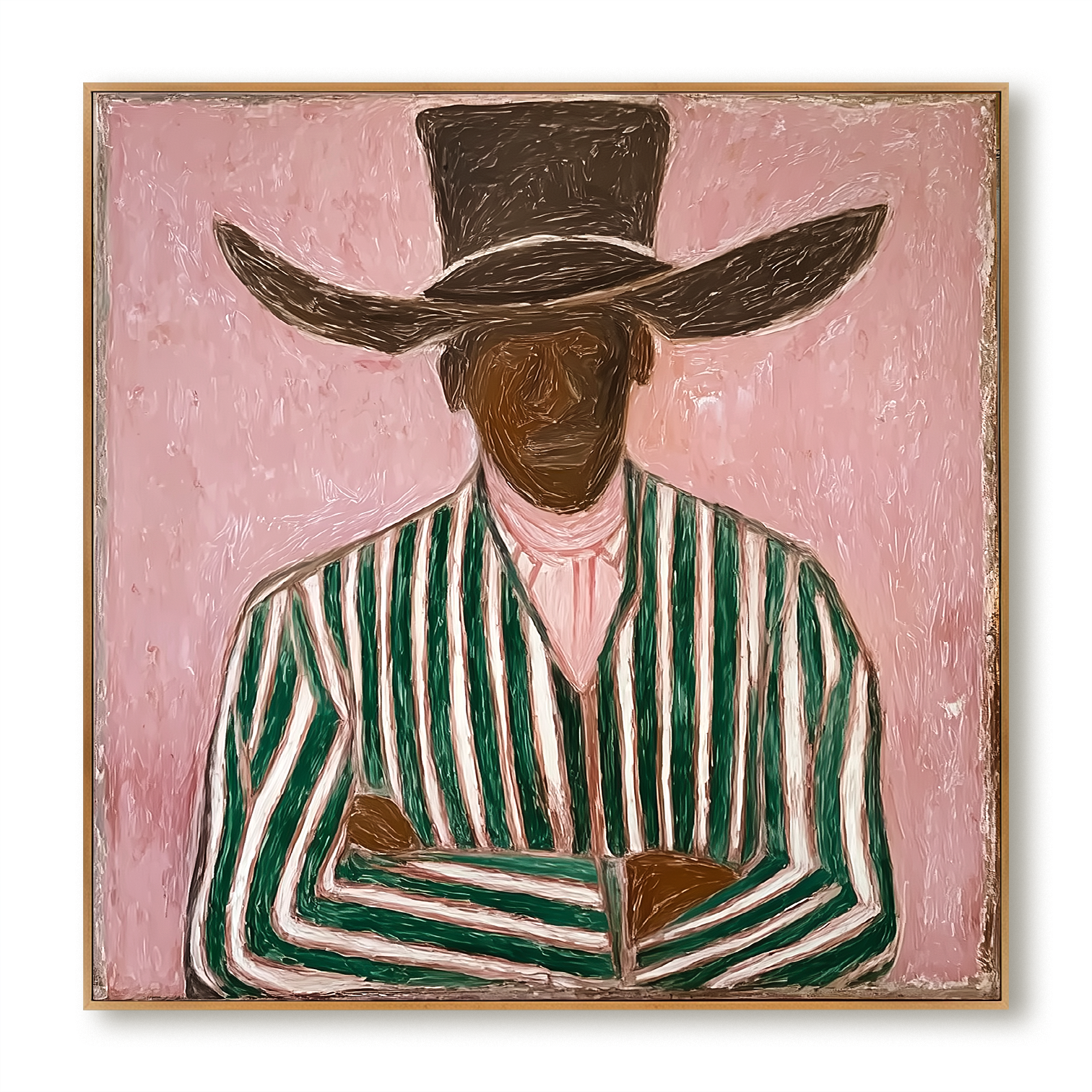 Textured Figurative Abstract Oil Painting#AB14162