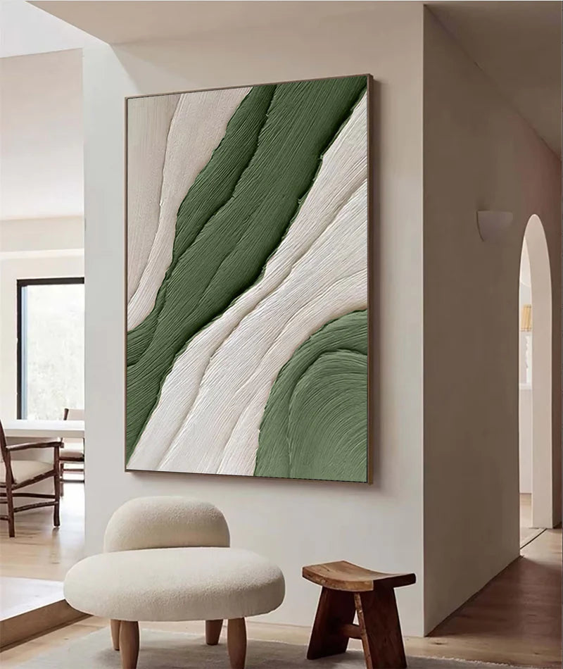 Green Minimalist Painting #art102126