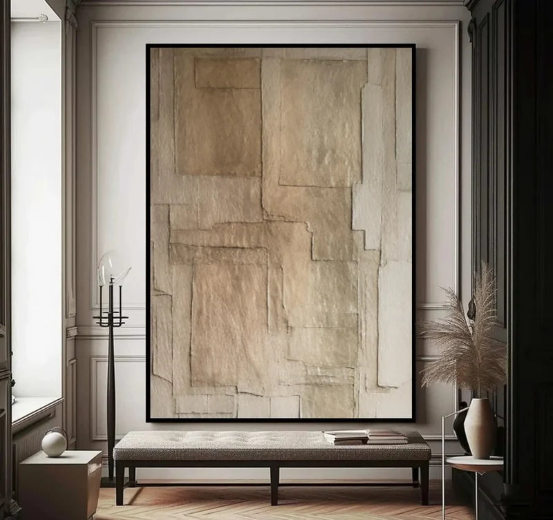 Layered Stone Abstraction