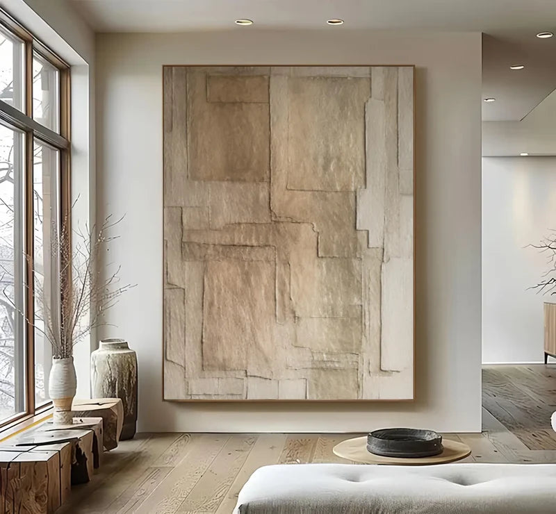 Layered Stone Abstraction