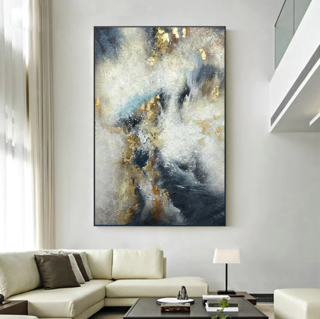 Coastal Serenity: Ocean Abstract Art