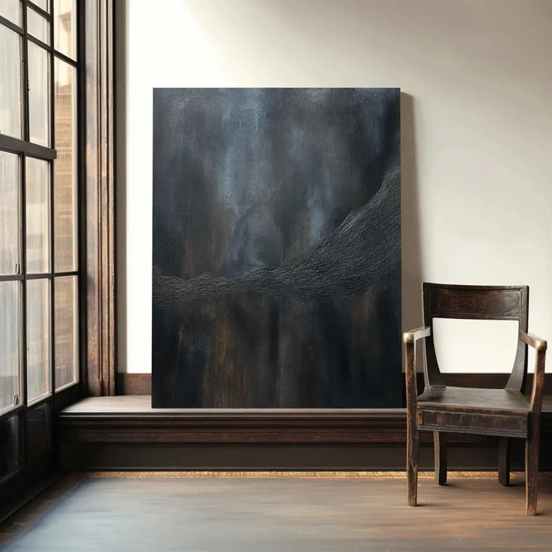 shadowed-horizon-dark-textured-abstract-wall-art-modern-canvas