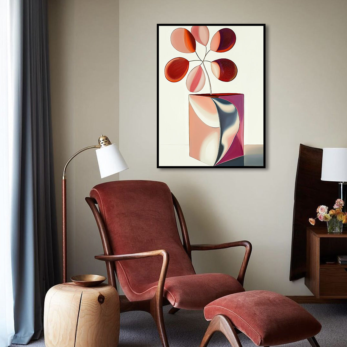 Abstract Bloom Box