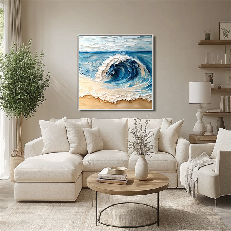 Ocean Crest Canvas Art