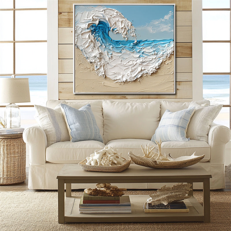 Tidal Symphony Canvas Art