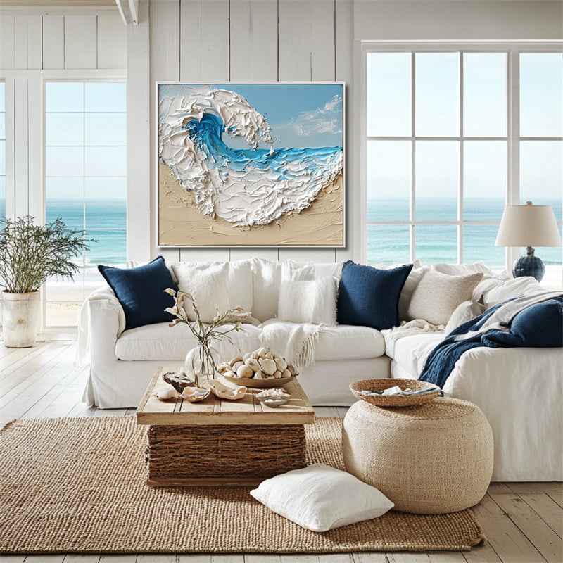 Tidal Symphony Canvas Art