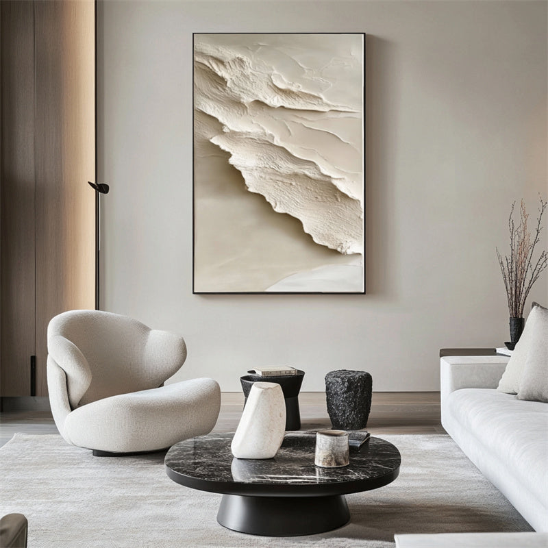 Serene Layers Diptych Canvas