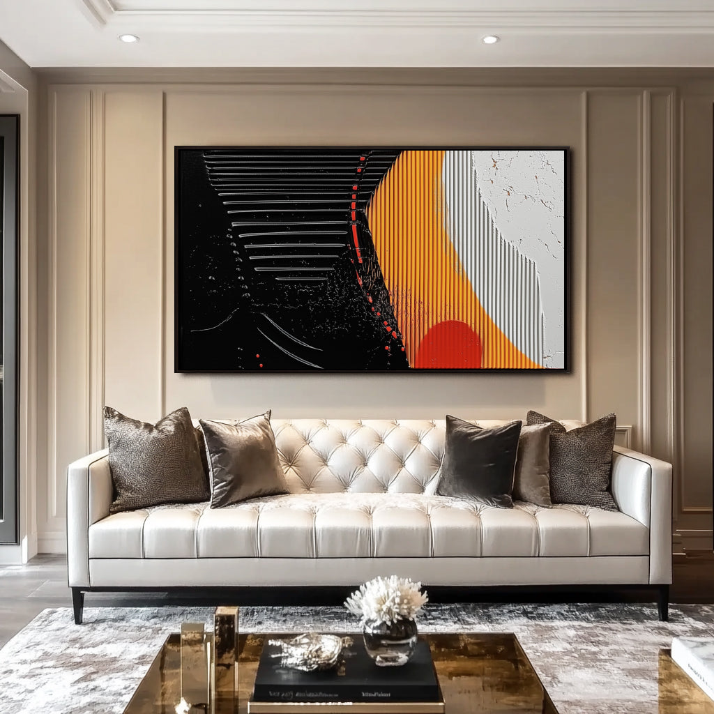 Radiant Balance Abstract Canvas