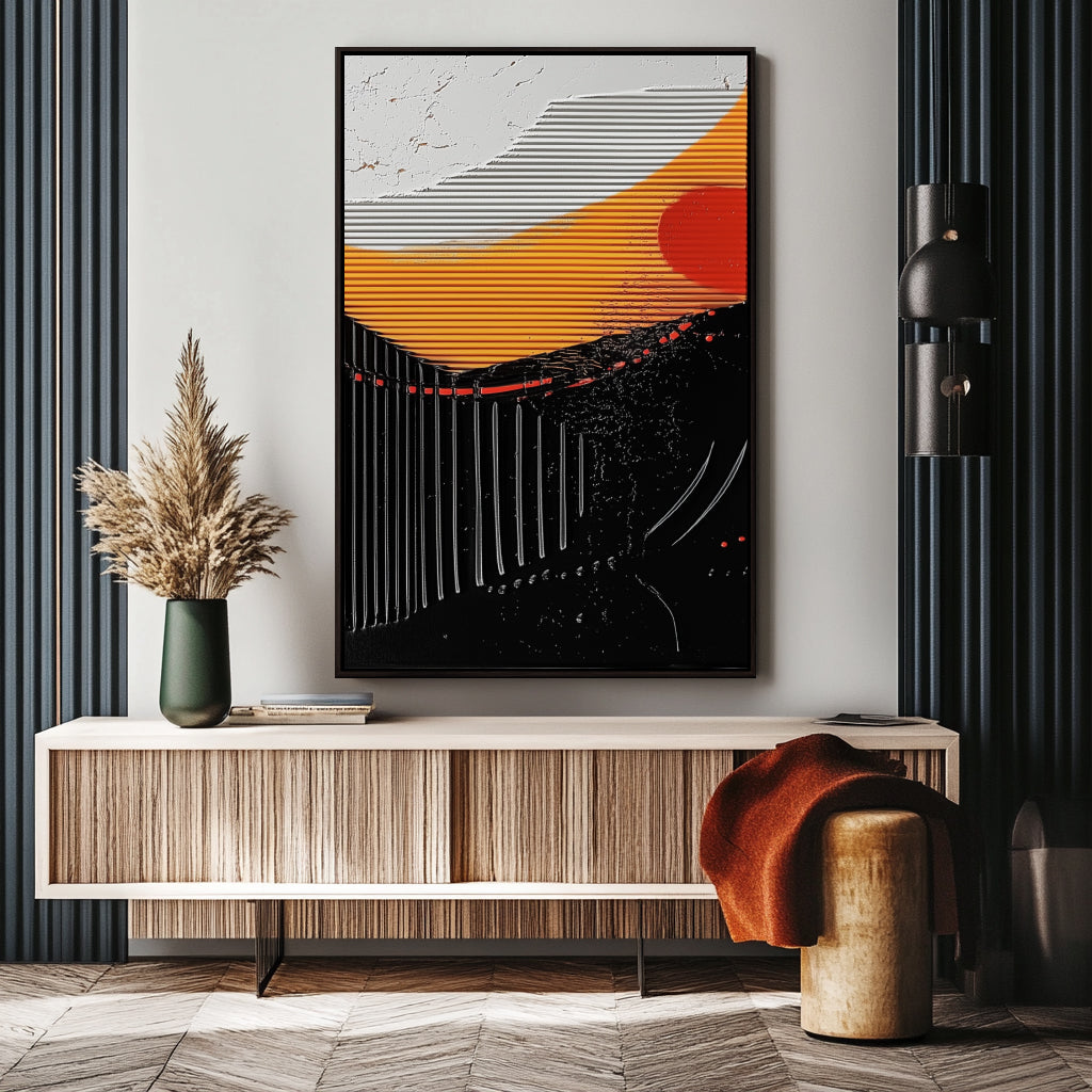 Radiant Balance Abstract Canvas