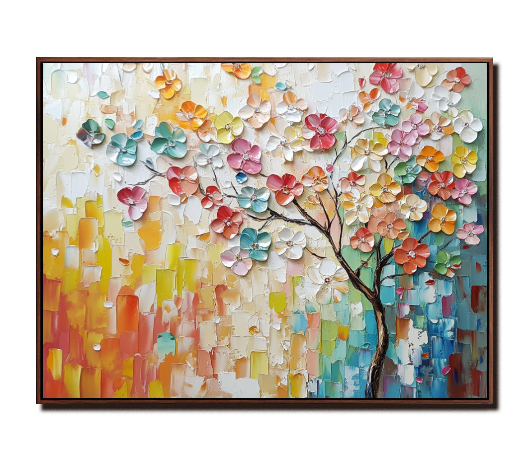 Colorful Blooming Blossom Art