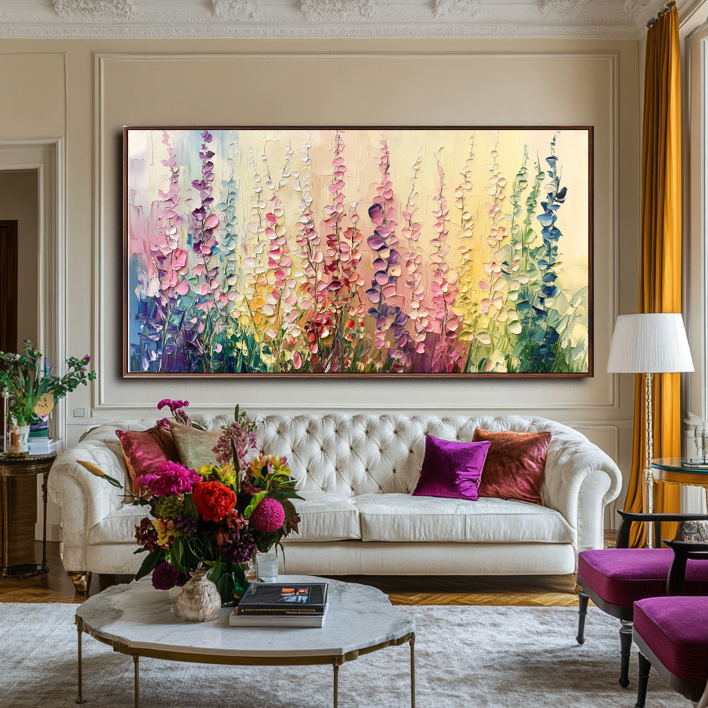 Floral Symphony Canvas Art