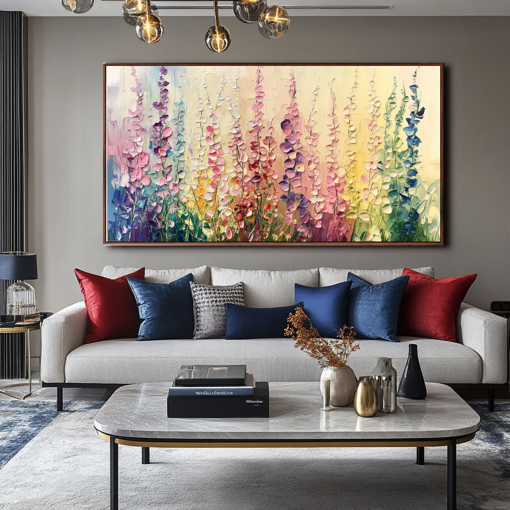 Floral Symphony Canvas Art