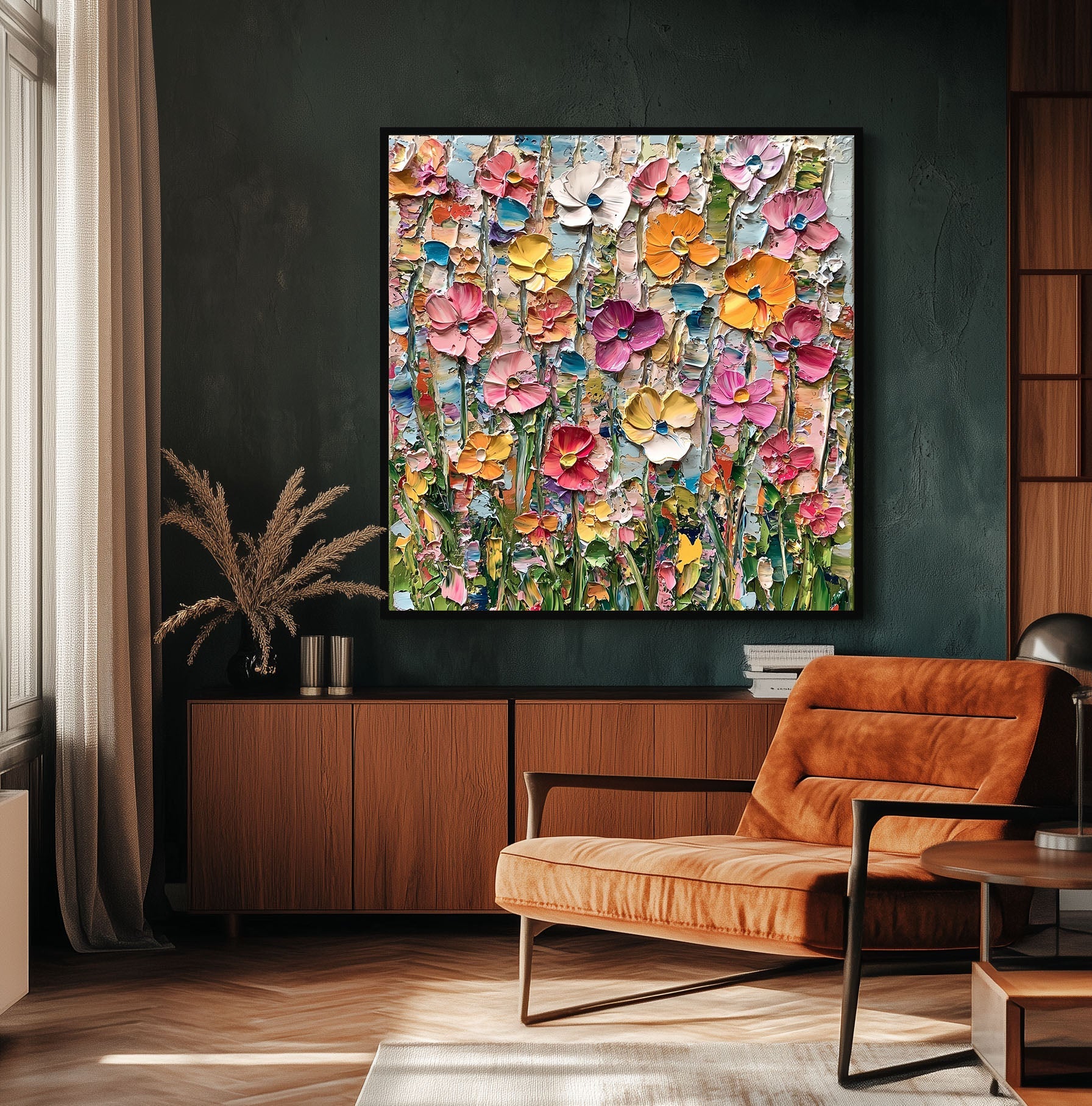 Garden Melody - Floral Canvas