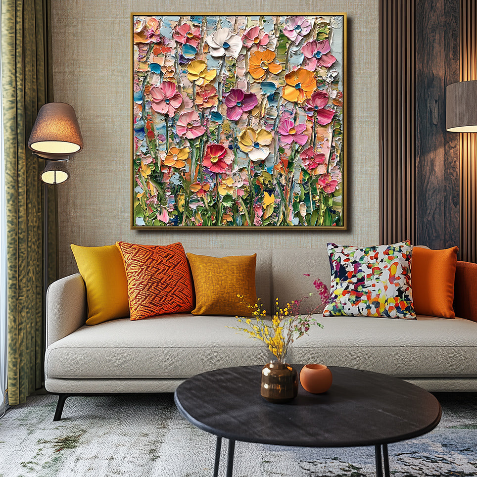 Garden Melody - Floral Canvas