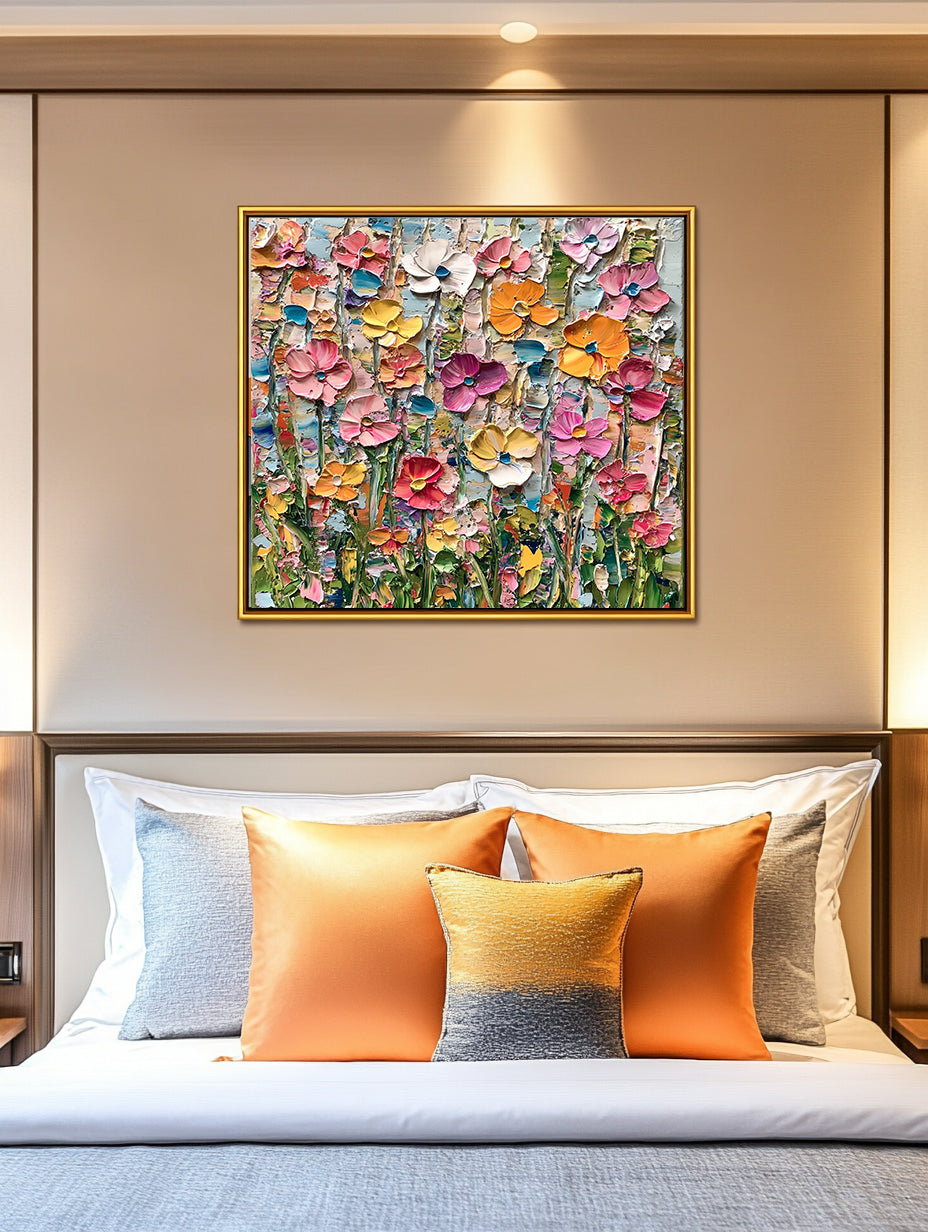 Garden Melody - Floral Canvas