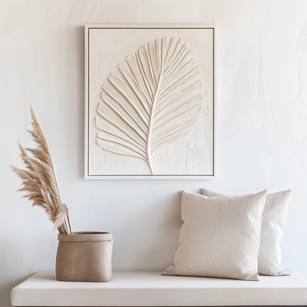 Palm Essence - Textured Canvas