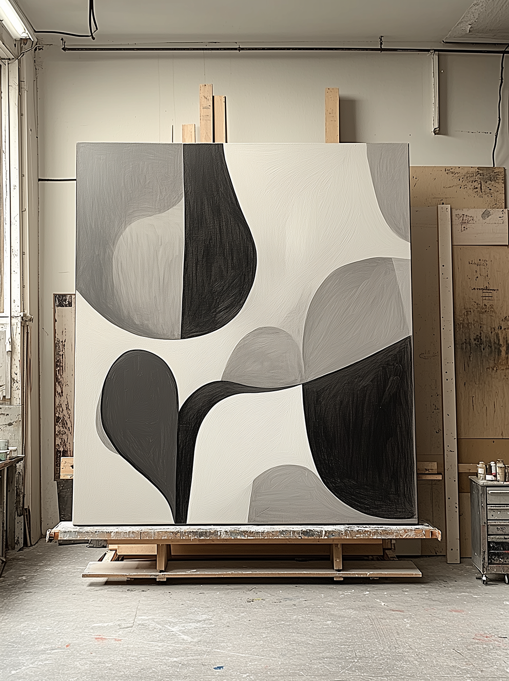 Echoes of Silence - Minimalist Abstract Canvas Art