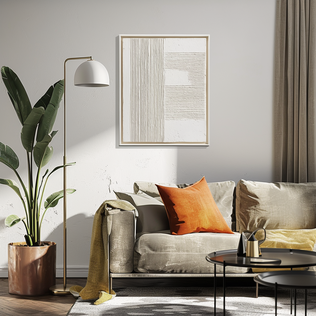 3D Geometric Texture Painting - Fragment of Order
