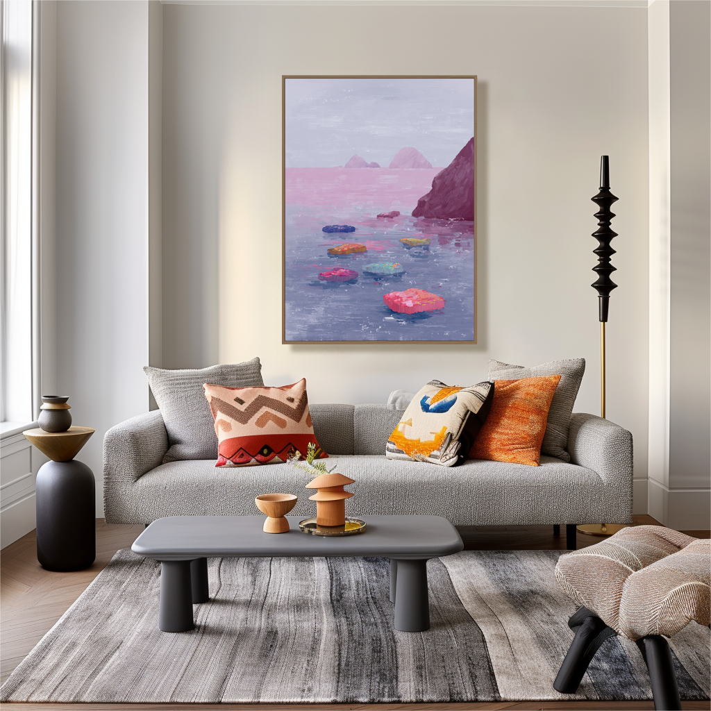 Echo Shore – Abstract Painting