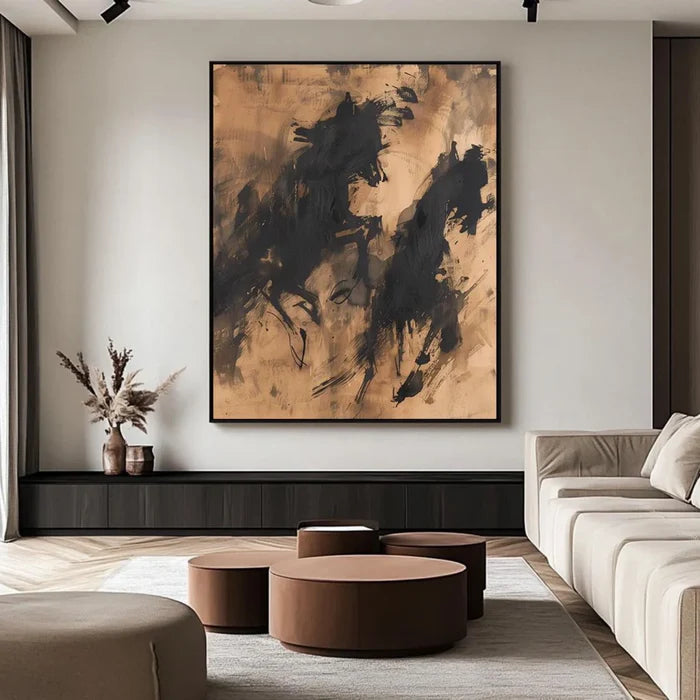 Galloping Spirit – Abstract Horse Canvas Art#AB0519031