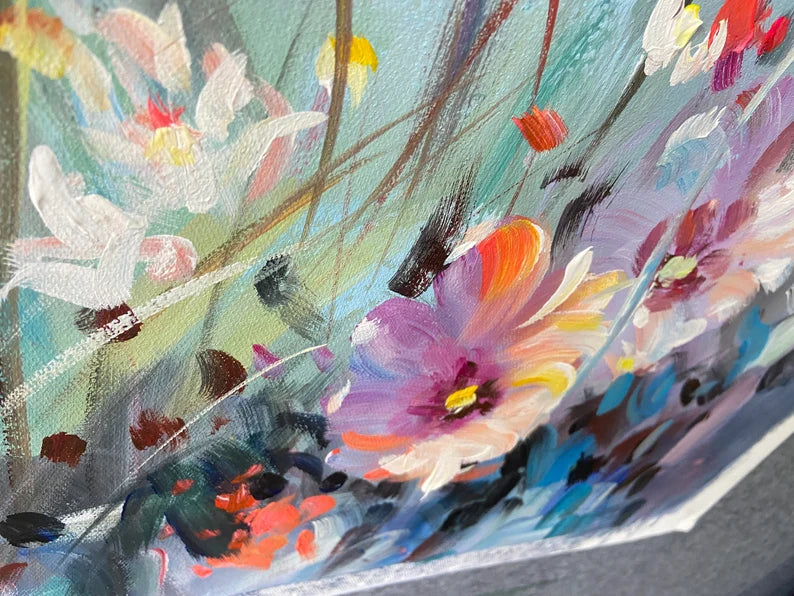 Enchanting Flower Painting #art2624