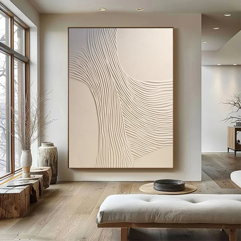 Minimalist Textured Wall Art