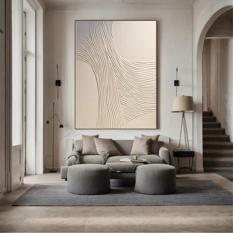 Minimalist Textured Wall Art