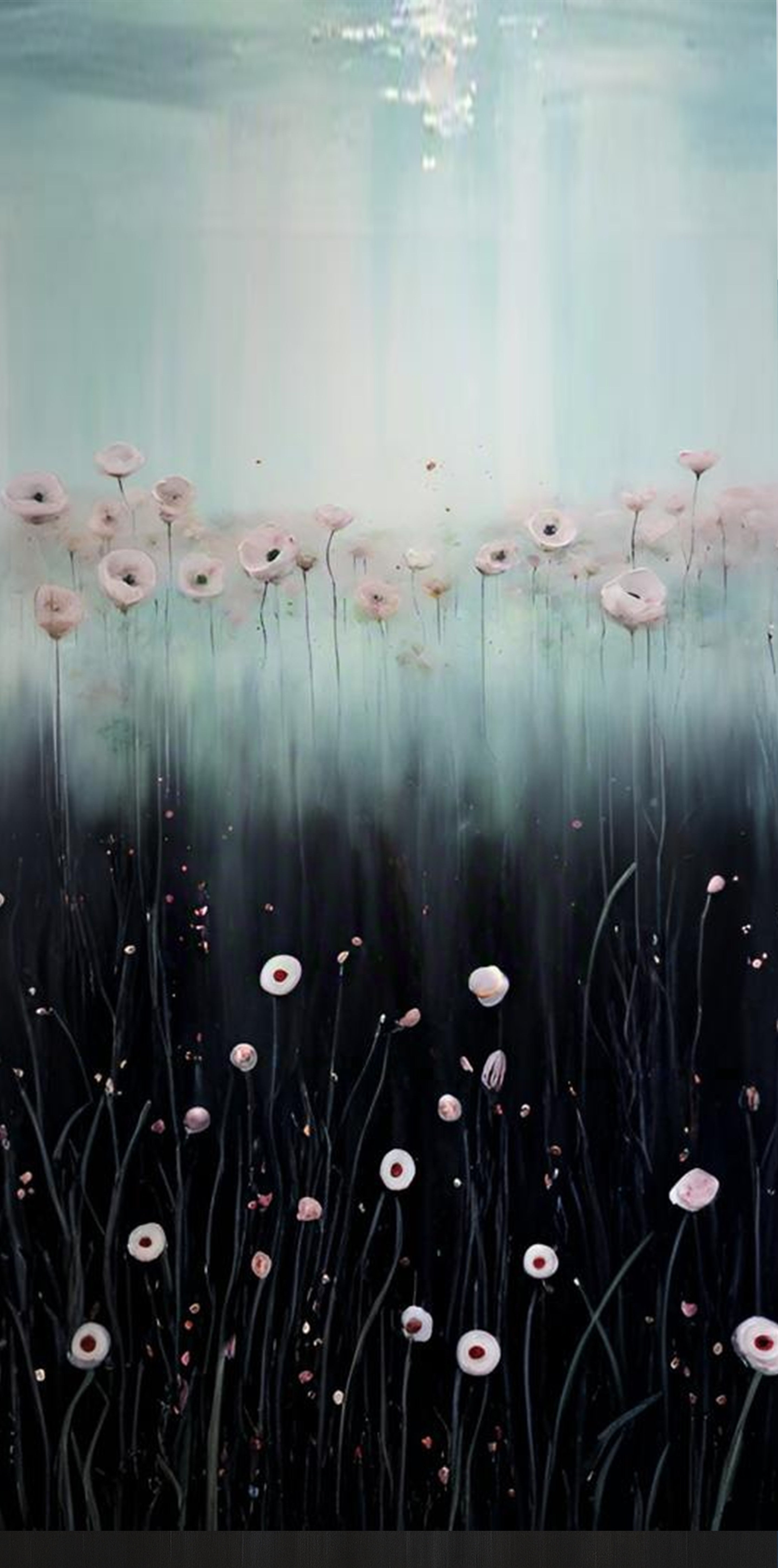 Special payment link for Blooming Serenity-Hand drawn Pink Blue Flower Sea Texture oil painting