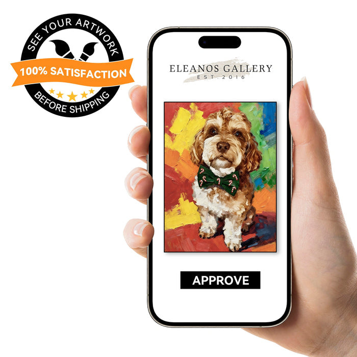 Custom Oil Painting Portraits from Your Photos - Family & Pets#1