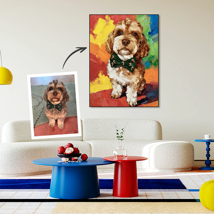 Custom Oil Painting Portraits from Your Photos - Family & Pets#1