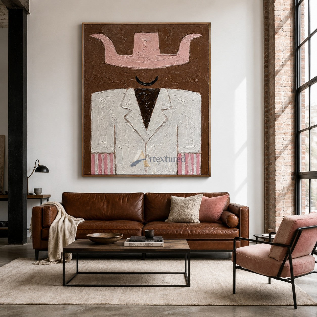 Blush Outlaw – Textured Western Fashion Portrait#wp261624