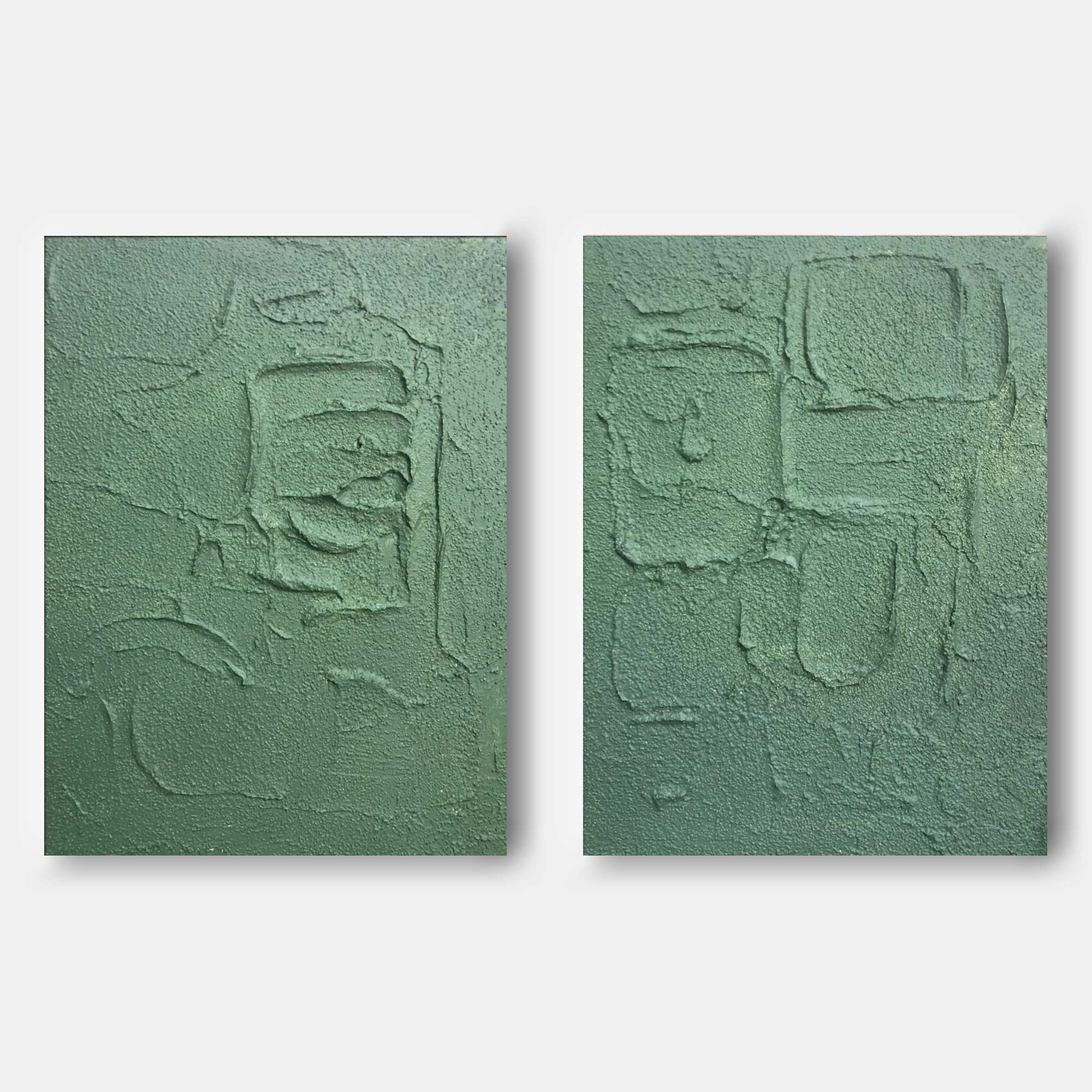 Abstract Painting Set Of 2 #SP073