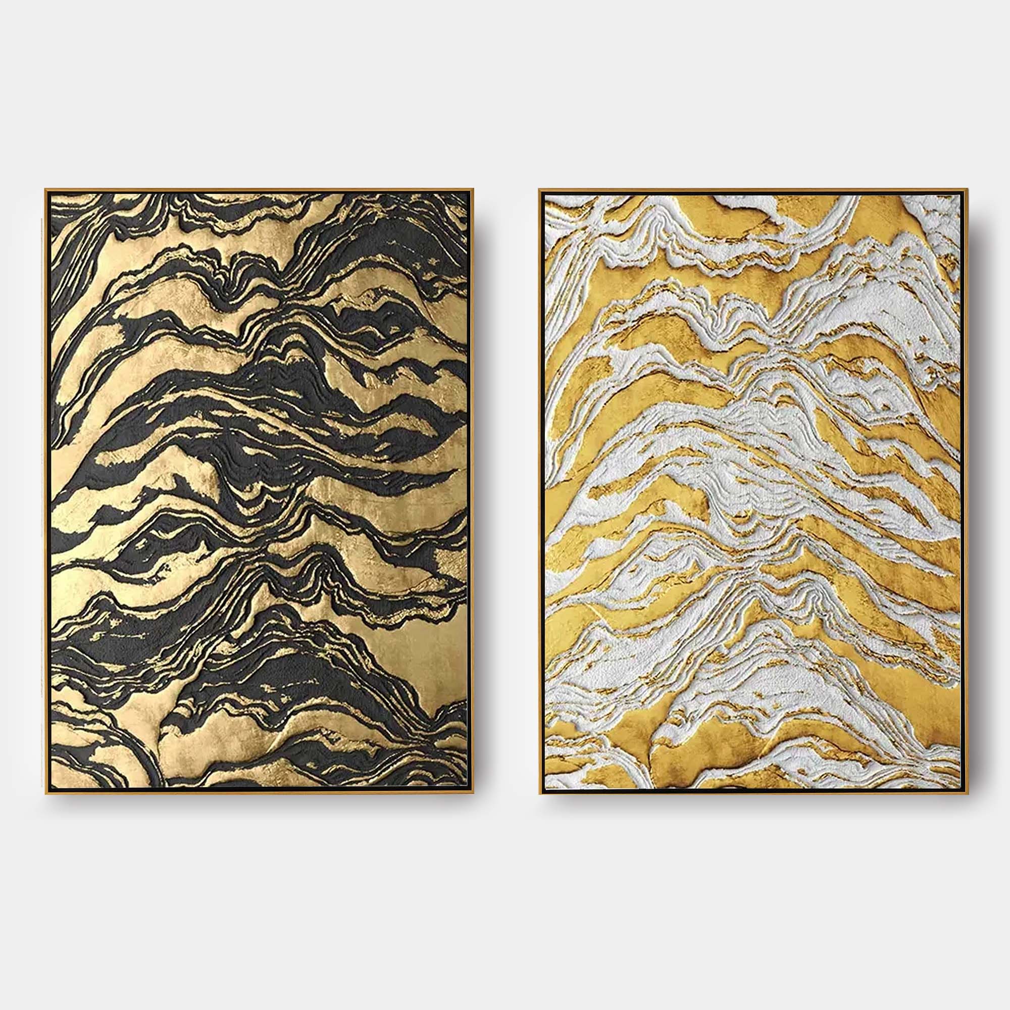 Abstract Painting Set Of 2 #SP008
