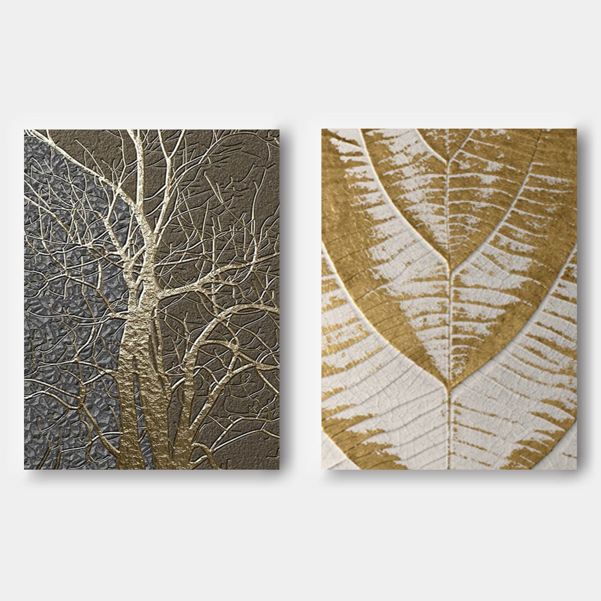 Abstract Painting Set Of 2 #SP012