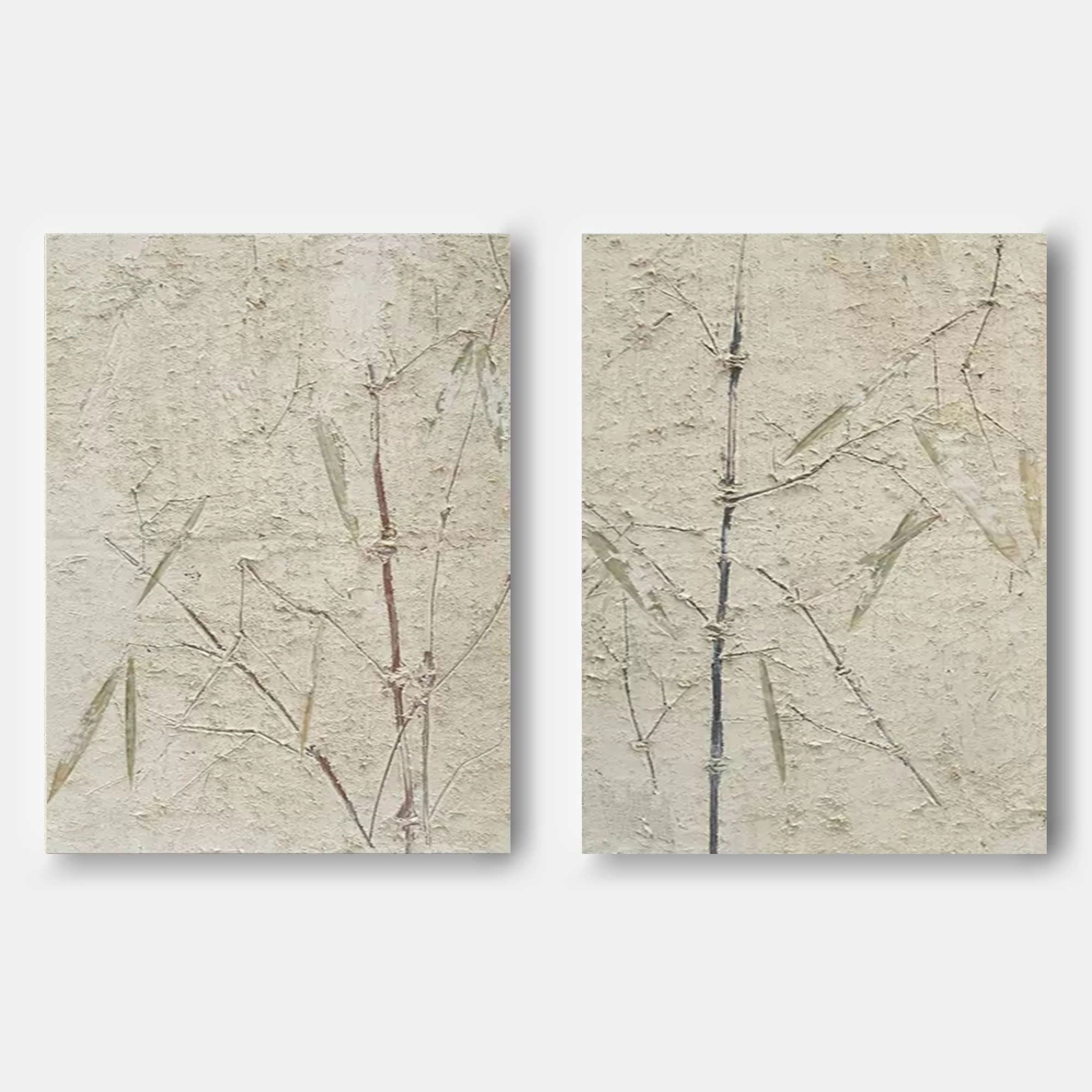 Abstract Painting Set Of 2 #SP134