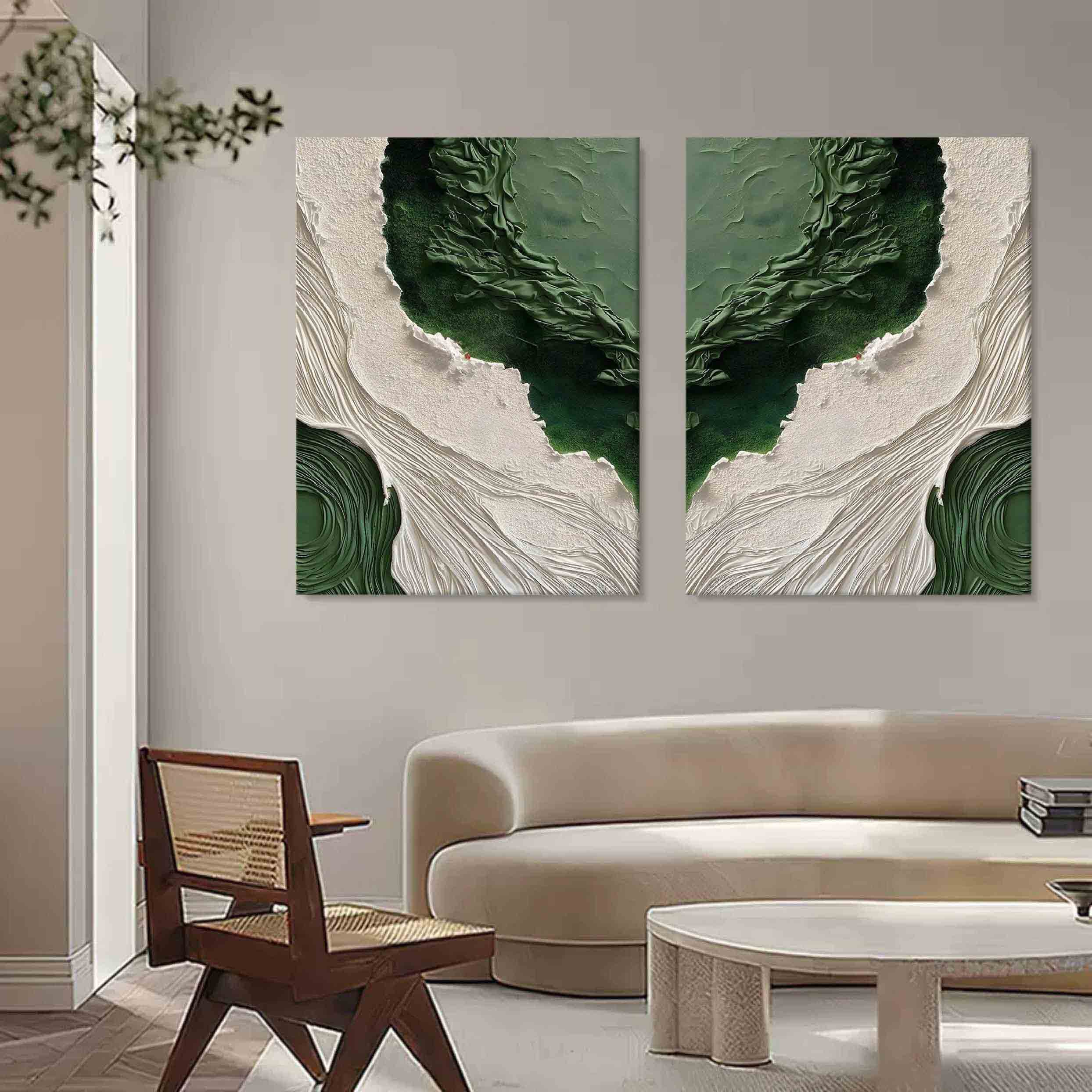 Abstract Painting Set Of 2 #SP138