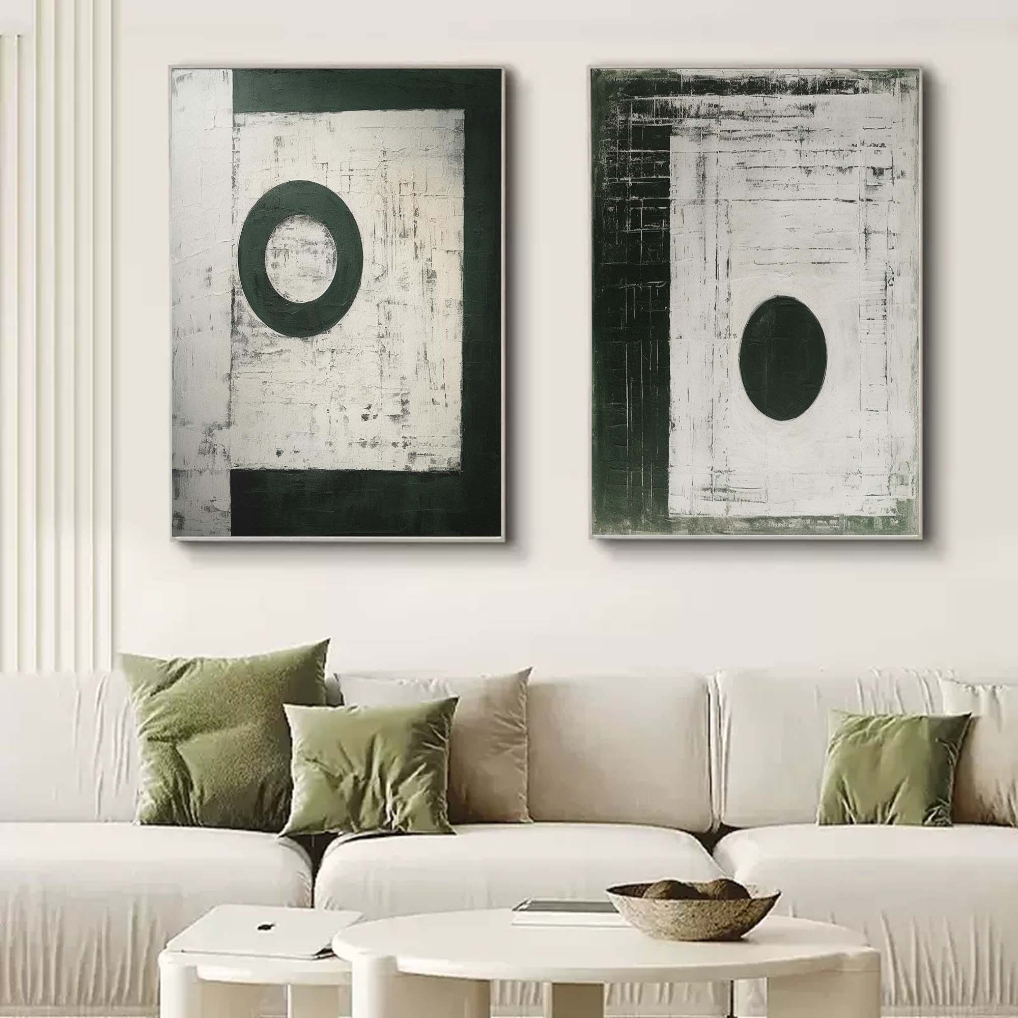 Abstract Painting Set Of 2 #SP151