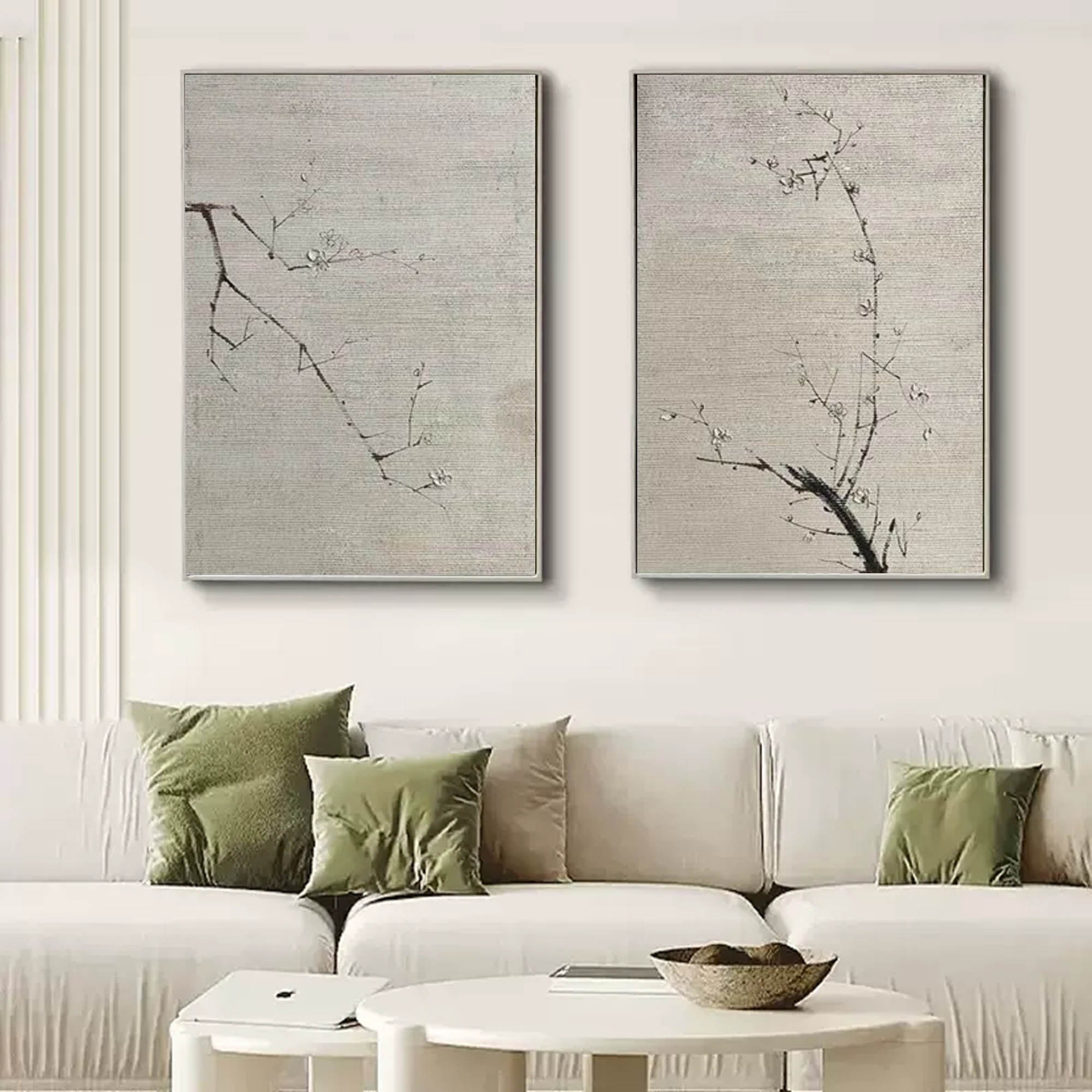 Abstract Painting Set Of 2 #SP145