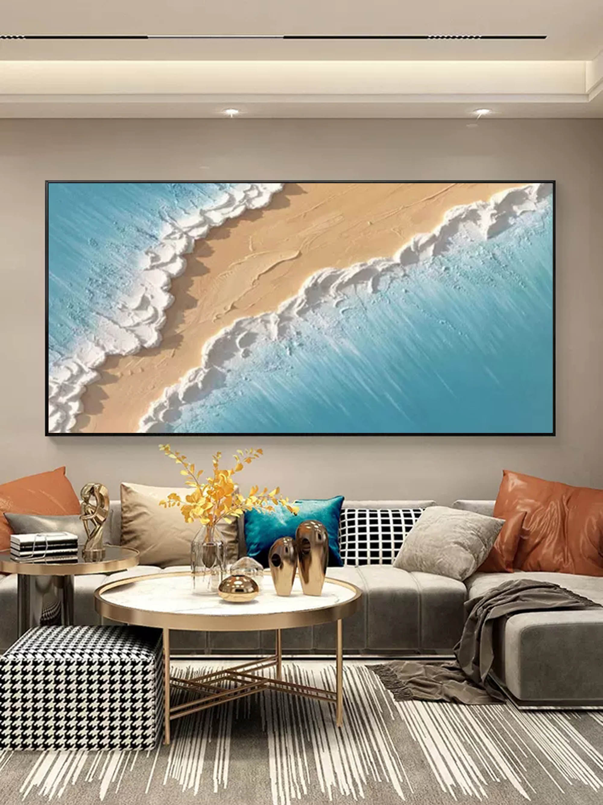 Coastal Harmony Canvas