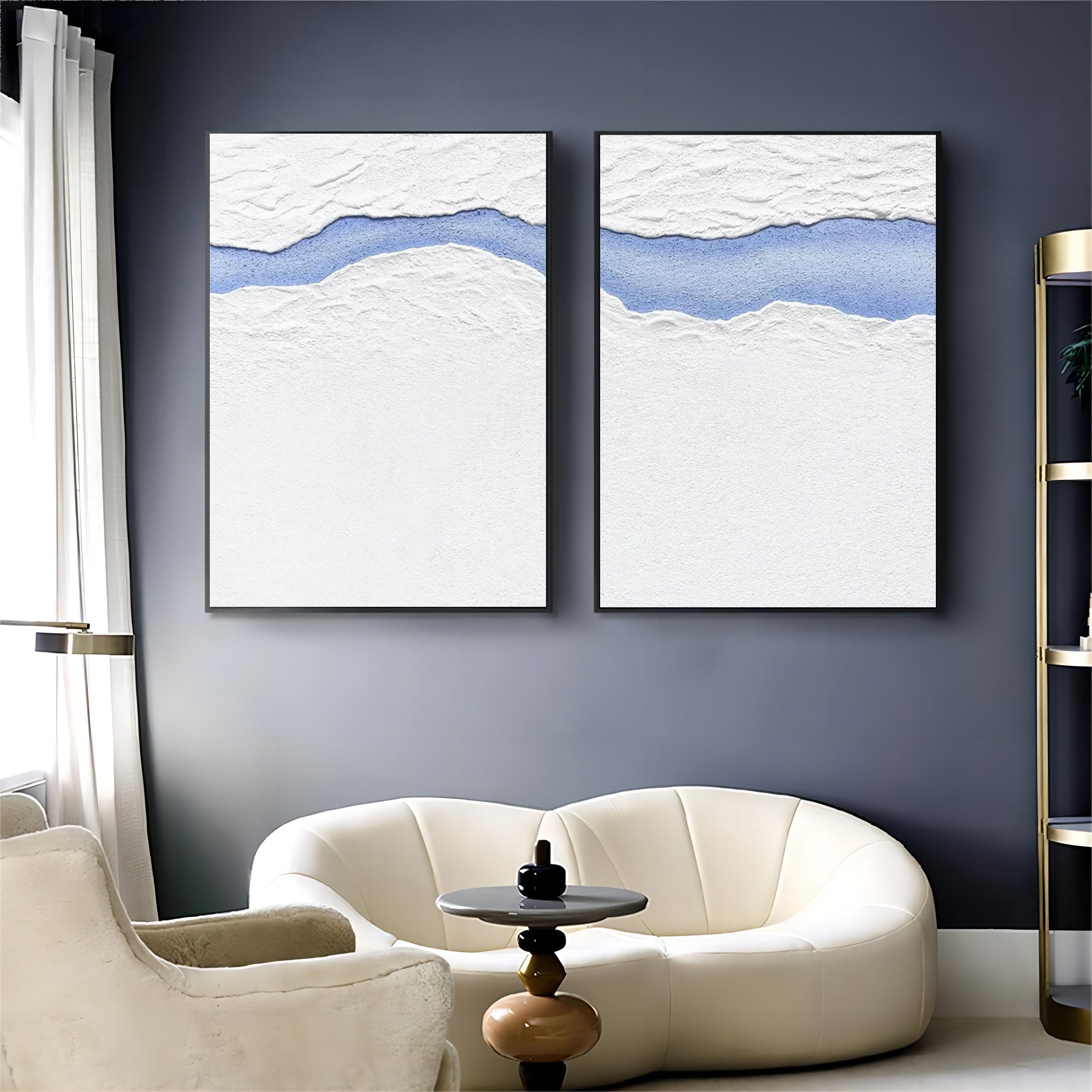 Abstract Painting Set Of 2 #SP050